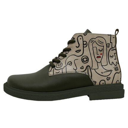 Bunte Victoria Boots mit schönen Motiven und kreativen Designs - Dogo Victoria Boots - Society im DOGO Onlineshop bestellen!