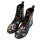 DOGO Boots - Flower & Birds BLACK