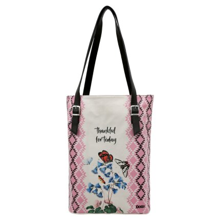 Bunte Taschen mit schönen Motiven und kreativen Designs - Dogo Tall Bag - Thankful for Today  im DOGO Onlineshop bestellen!