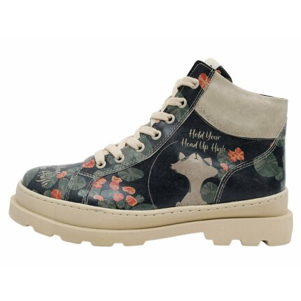 Bunte Boots mit schönen Motiven und kreativen Designs - DOGO Adriana - Hold Your Head Up High im Onlineshop bestellen!