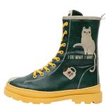 Bunte Boots mit schönen Motiven und kreativen Designs - Dogo Gisele - I do what I want im DOGO Onlineshop bestellen!