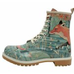 Bunte Boots mit schönen Motiven und kreativen...