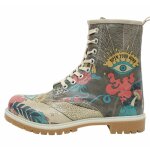 Bunte Boots mit schönen Motiven und kreativen Designs - Dogo Boots - Open Your Mind im DOGO Onlineshop bestellen!