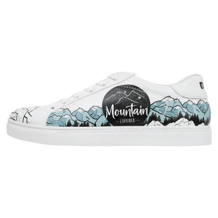 Bunte Sneaker mit schönen Motiven und kreativen Designs - Dogo Ace Sneaker - Mountain Explorer im DOGO Onlineshop