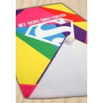 DOGO WB Mare Strandtuch - My Hero Since Forever Superman