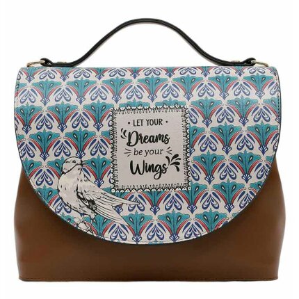 Bunte Taschen mit schönen Motiven und kreativen Designs - Dogo Handy Bag - Let Your Dreams Be Your Wings im DOGO Onlineshop bestellen!