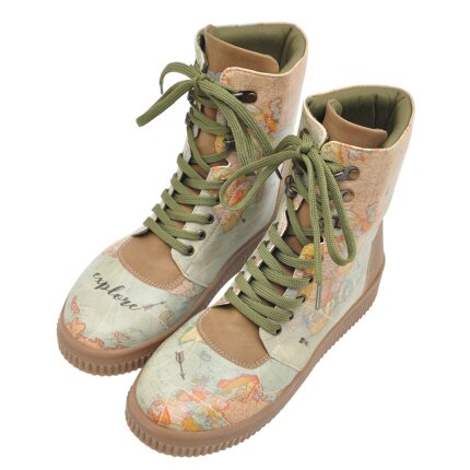 Bunte Sneaker Boots mit schönen Motiven und kreativen Designs - Dogo Damen Future Boots im DOGO Onlineshop bestellen!