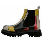 Bunte Boots mit schönen Motiven und kreativen Designs - DOGO Aura Boots - Piet Mondrian - Composition im DOGO Onlineshop bestellen!