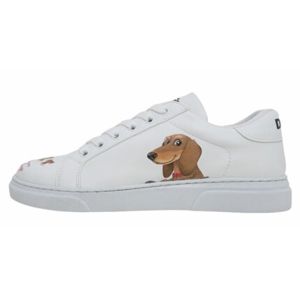 Bunte Sneaker mit schönen Motiven und kreativen Designs - Dogo Ace Sneaker - Mini Puppy im DOGO Onlineshop