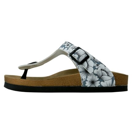 Bunte Sandalen mit schönen Motiven und kreativen Designs - DOGO Lila - Life is Beautiful im DOGO Onlineshop bestellen!