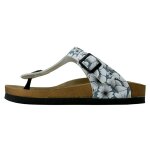 Bunte Sandalen mit schönen Motiven und kreativen...