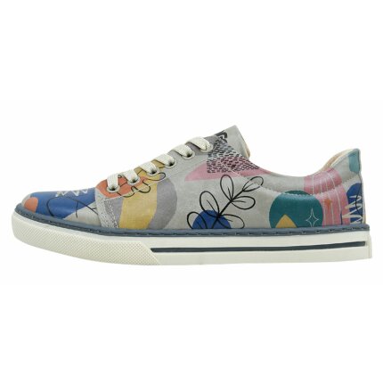 Bunte Sneaker mit schönen Motiven und kreativen Designs - Dogo Sneaker - Abstract Leaves im DOGO Onlineshop bestellen!