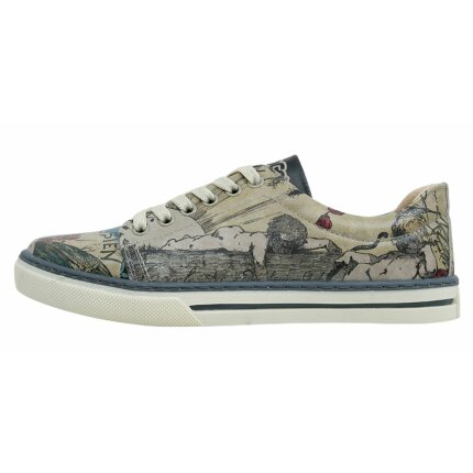 Bunte Sneaker mit schönen Motiven und kreativen Designs - Dogo Sneaker - Le Parisien im DOGO Onlineshop bestellen!