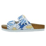 Bunte Sandalen mit schönen Motiven und kreativen...