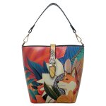 Bunte Taschen mit schönen Motiven und kreativen Designs - DOGO Bucket Bag - Blooming Dog im DOGO Onlineshop bestellen!