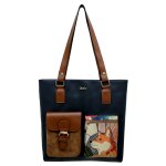 Bunte Taschen mit schönen Motiven und kreativen...