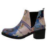 Bunte Boots mit schönen Motiven und kreativen...