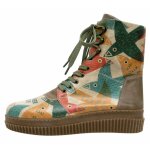 Bunte Sneaker Boots mit schönen Motiven und...