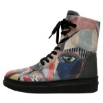 Bunte Sneaker Boots mit schönen Motiven und...