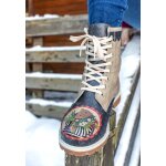 DOGO Boots - Bear and Flowers