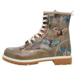 Bunte Boots mit schönen Motiven und kreativen...