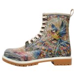 Bunte Boots mit schönen Motiven und kreativen...