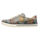 Bunte Sneaker mit schönen Motiven und kreativen...