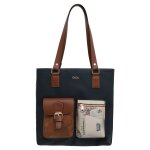 Bunte Taschen mit schönen Motiven und kreativen...
