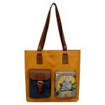 Bunte Taschen mit schönen Motiven und kreativen...