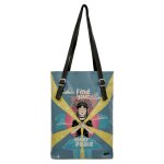 Bunte Taschen mit schönen Motiven und kreativen...