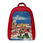 Bunte Taschen mit schönen Motiven und kreativen...