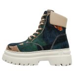Bunte Boots mit schönen Motiven und kreativen...