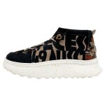 Bunte Boots mit schönen Motiven und kreativen...