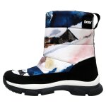 Bunte Boots mit schönen Motiven und kreativen...