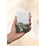 Bunte Geldbörsen mit schönen Motiven und...