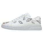Bunte Sneaker mit schönen Motiven und kreativen...