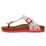 Bunte Sandalen mit schönen Motiven und kreativen...