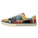 Bunte Sneaker mit schönen Motiven und kreativen...