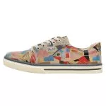 Bunte Sneaker mit schönen Motiven und kreativen...