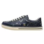 Bunte Sneaker mit schönen Motiven und kreativen...