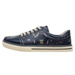 Bunte Sneaker mit schönen Motiven und kreativen...