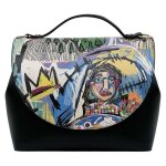 Bunte Taschen mit schönen Motiven und kreativen...