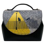 Bunte Taschen mit schönen Motiven und kreativen...