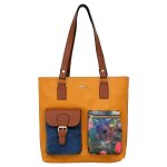 Bunte Taschen mit schönen Motiven und kreativen...