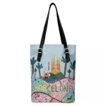 Bunte Taschen mit schönen Motiven und kreativen...