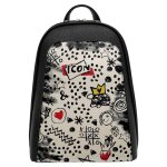Bunte Taschen mit schönen Motiven und kreativen...