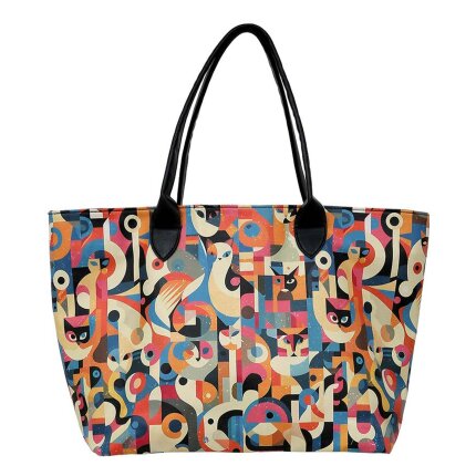 Bunte Taschen mit schönen Motiven und kreativen Designs - DOGO Weekender - Geocat im DOGO Onlineshop bestellen!