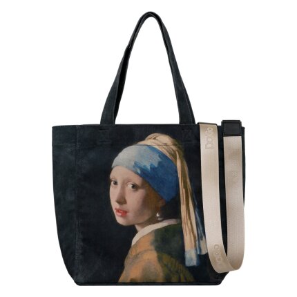 Bunte Taschen mit schönen Motiven und kreativen Designs - Dogo Tag Bag - Girl with a Pearl Earring im DOGO Onlineshop bestellen!