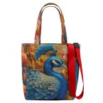 Bunte Taschen mit schönen Motiven und kreativen...