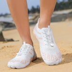 DOTALES - FlowStep Barfußschuhe Weiß/Rosa 36